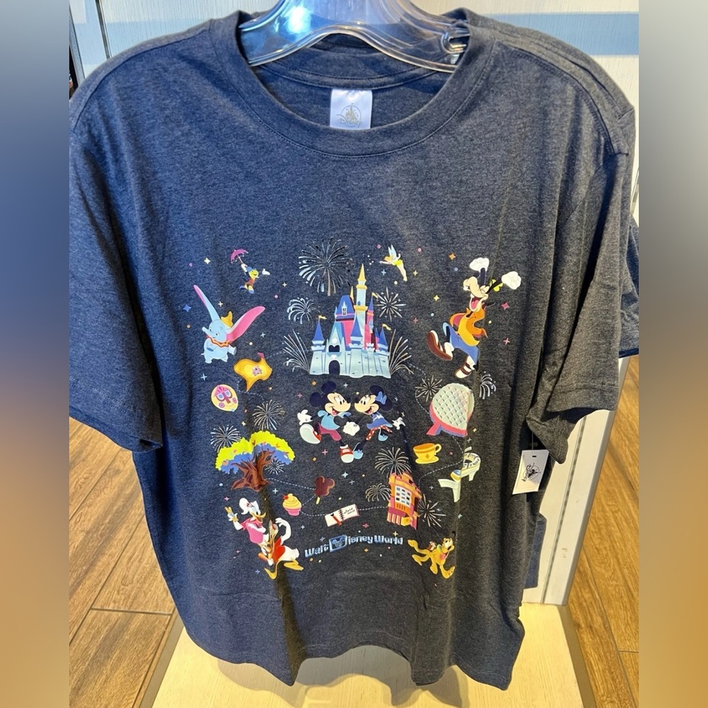 2026 Walt Disney World Parks Best Day Ever Mickey & Friends 4 Parks T-Shirt 3XL